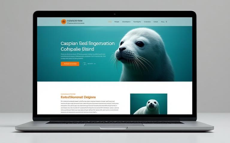 Каспий Итін Қорғау науқанының веб-сайтының скриншоты